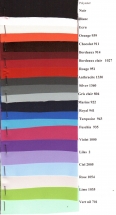 carte coloris satin